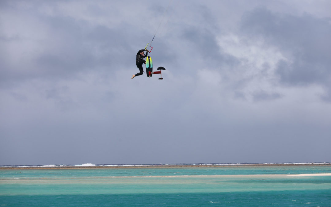 Kitesurf aux Tuamotus